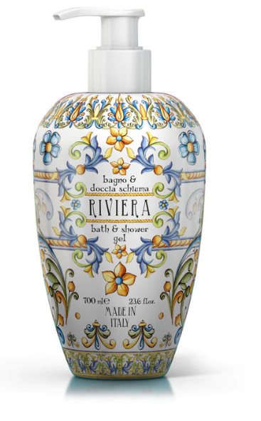 MAIOLICHE BAGNO DOCCIASCHIUMA RIVIERA 700ml - maxifarmacia.it