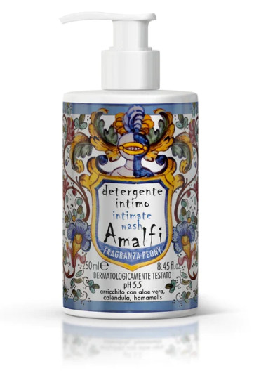 MAIOLICHE DETERGENTE INTIMO AMALFI PEONY 250ml - maxifarmacia.it