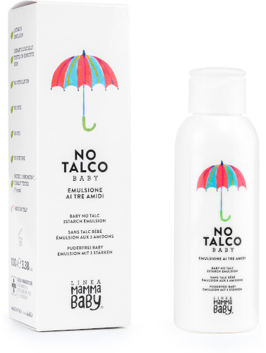 MAMMABABY NO TALCO BABY EMULSIONE AI TRE AMIDI 100 ML - maxifarmacia.it