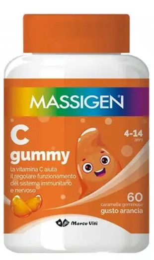 MASSIGEN C GUMMY 60 CARAMELLE - maxifarmacia.it