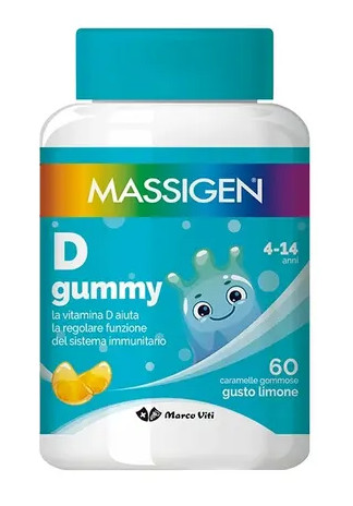 MASSIGEN D GUMMY 60 CARAMELLE - maxifarmacia.it