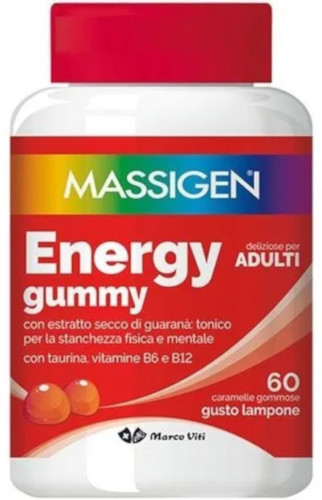 MASSIGEN ENERGY GUMMY 60 CARAMELLE - maxifarmacia.it