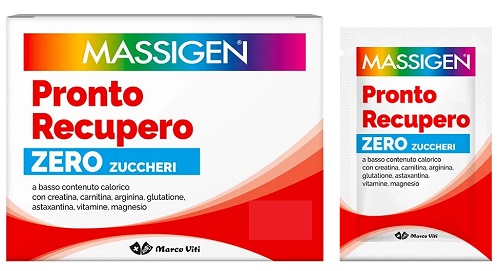 MASSIGEN PRONTO RECUPERO SENZA ZUCCHERO 18 BUSTINE  - maxifarmacia.it