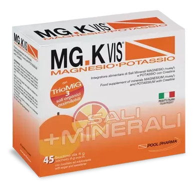 MGK VIS MAGNESIO-POTASSIO ORANGE DA 45 BUSTINE - maxifarmacia.it