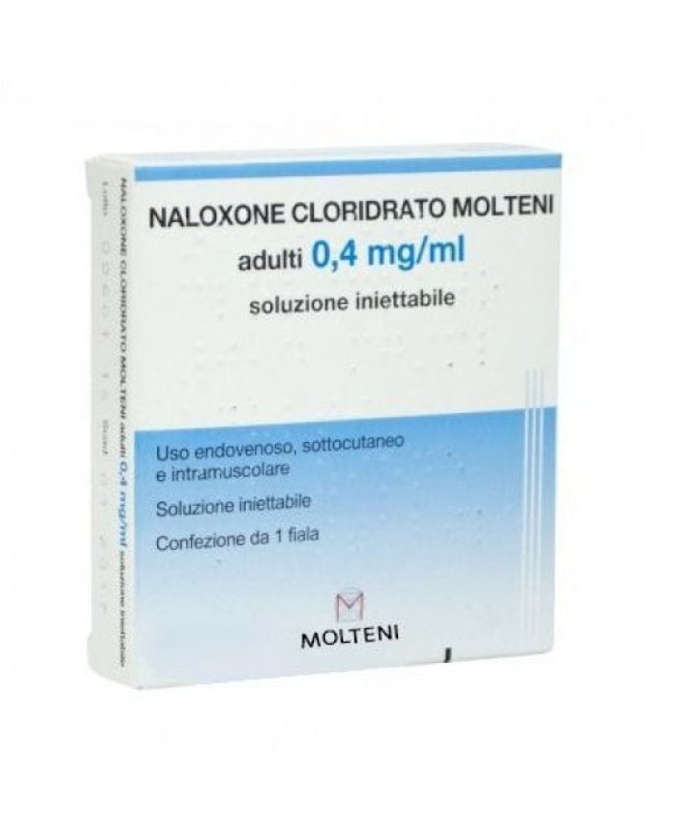 NALOXONE CLOR MOLT*F 0,4MG 1ML - maxifarmacia.it
