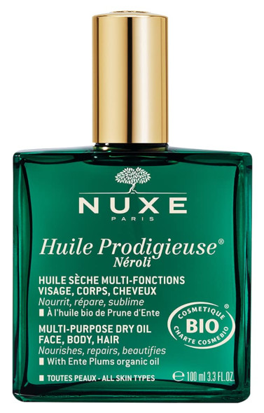 NUXE HUILE PRODIGIEUSE OLIO SECCO DI NEROLI BIO 100ml - maxifarmacia.it
