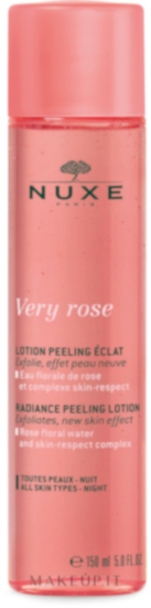 NUXE VERY ROSE LOZIONE PEELING ILLUMINANTE 150ml - maxifarmacia.it
