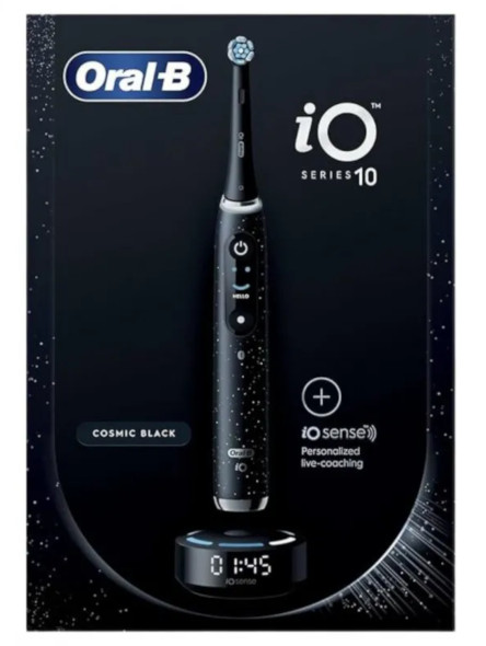 ORAL-B iO SPAZZOLINO ELETTRICO SERIES 10 COSMIC BLACK - maxifarmacia.it