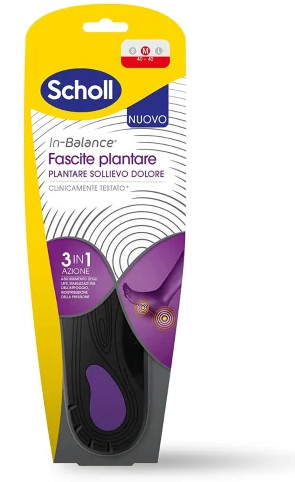 SCHOLL IN-BALANCE FASCITE PLANTARE Tg.M - maxifarmacia.it