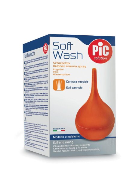 PIC SOFT WASH SCHIZZETTO CANNULA MORBIDA 70 ML - maxifarmacia.it
