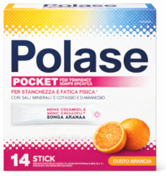 POLASE POCKET 14 STICK MONODOSE GUSTO ARANCIA - maxifarmacia.it