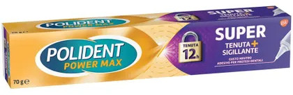 POLIDENT SUPER TENUTA+SIGILLANTE ADESIVO PROTESI DENTALE 70G - maxifarmacia.it