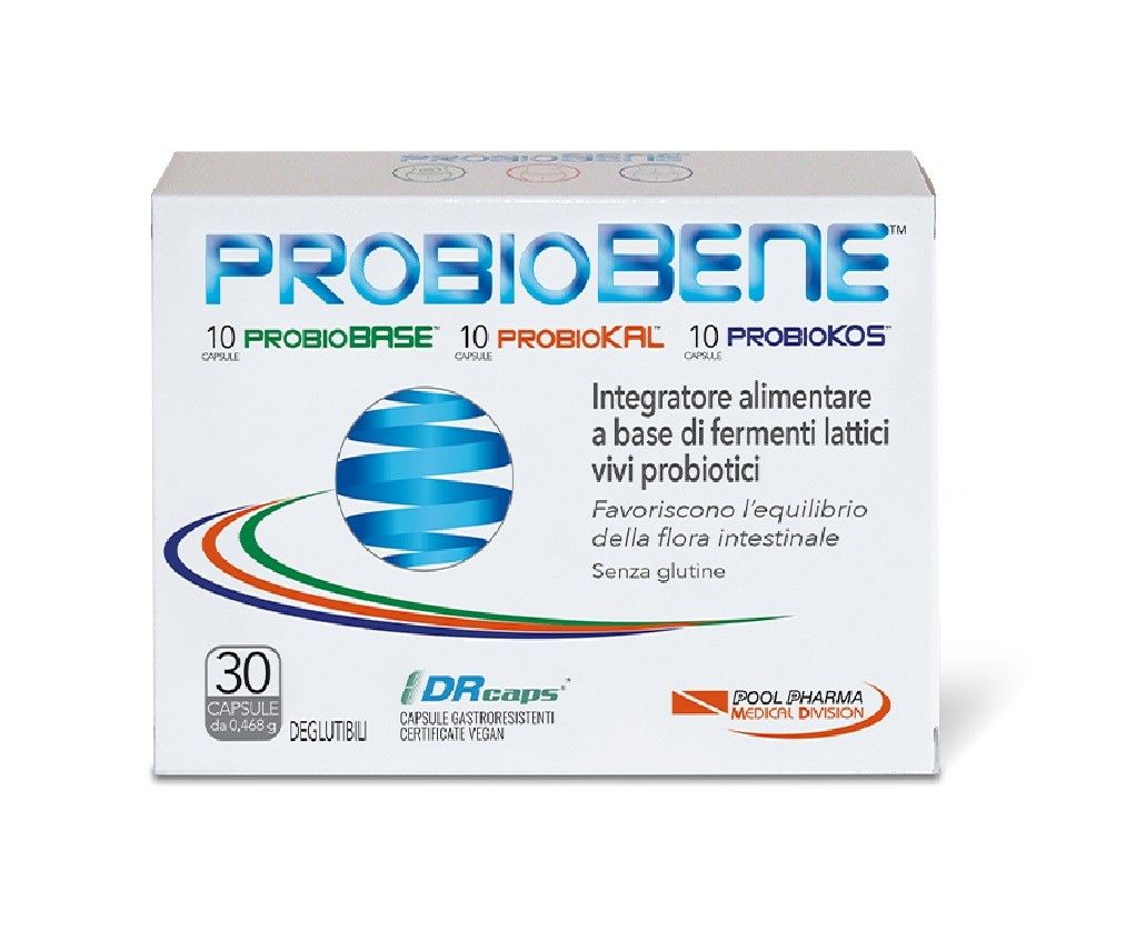 PROBIOBENE 30 CAPSULE - maxifarmacia.it