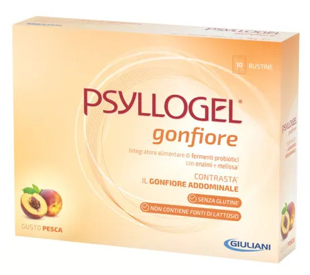 PSYLLOGEL GONFIORE GUSTO PESCA DA 10 BUSTINE - maxifarmacia.it