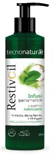 RESTIVOIL TECNONATURAE SHAMPOO PURIFICANTE CAPELLI GRASSI 250ML - maxifarmacia.it