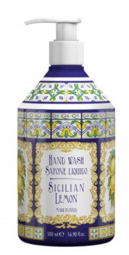 LE MAIOLICHE SAPONE LIQUIDO SICILIAN LEMON 500 ML - maxifarmacia.it