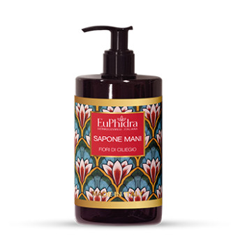 EUPHIDRA SAPONE MANI FIORI DI CILIEGIO 300 ML - maxifarmacia.it
