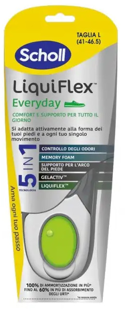 SCHOLL LIQUIFLEX EVERYDAY 5 in 1 Tg. L - maxifarmacia.it