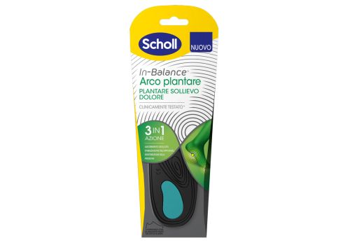 SCHOLL IN-BALANCE ARCO PLANTARE 3 in 1 Tg. M - maxifarmacia.it