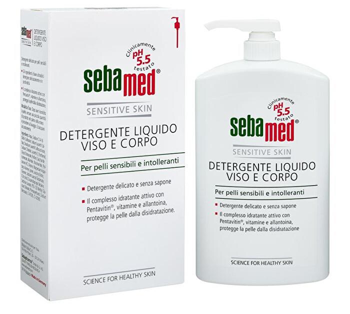 SEBAMED DETERGENTE LIQUIDO VISO e CORPO 1L - maxifarmacia.it