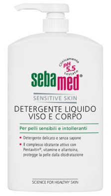 SEBAMED DETERGENTE LIQUIDO VISO e CORPO 400ml - maxifarmacia.it