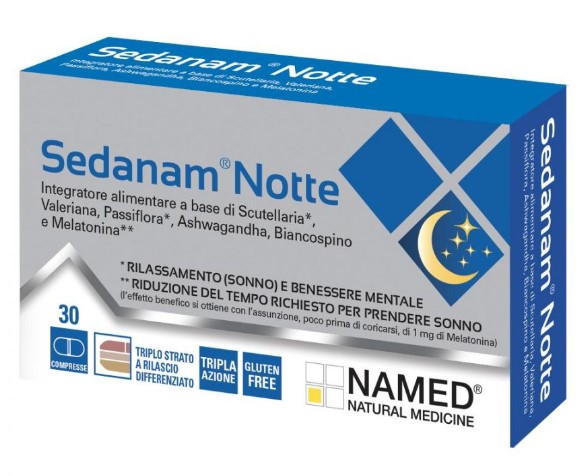 SEDANAM NOTTE 30 COMPRESSE - maxifarmacia.it