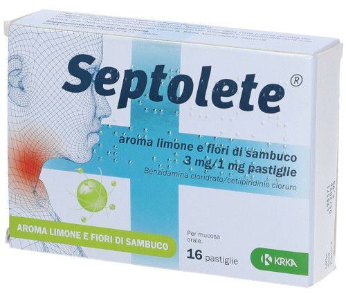SEPTOLETE*16PAST3+1MG LIM FIOR - maxifarmacia.it