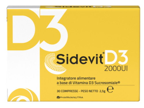 SIDEVIT D3 2000UI 30 COMPRESSE - maxifarmacia.it