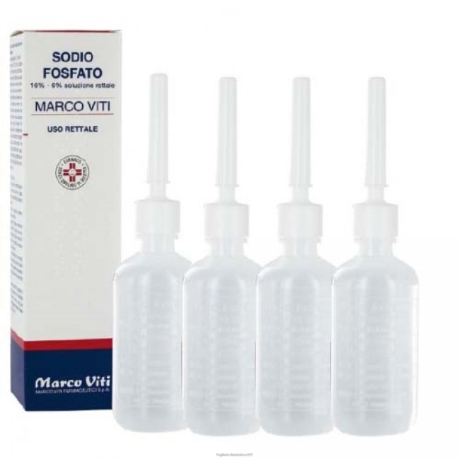 SODIO FOSFATO MV*SOLUZ RET 4FL - maxifarmacia.it