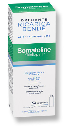 SOMATOLINE SKIN EXPERT BENDE SNELLENTI DRENANTI KIT RICARICA 400 ML - maxifarmacia.it