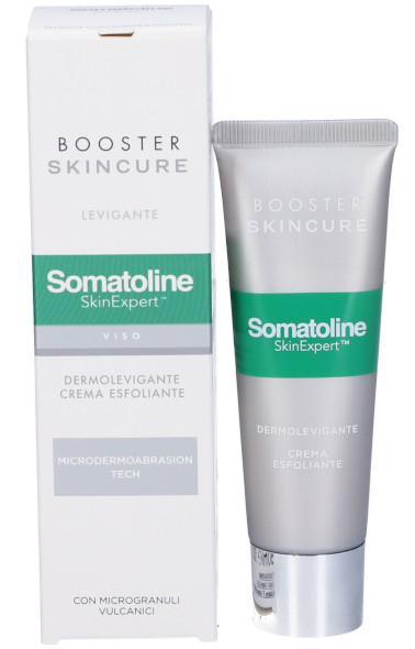 SOMATOLINE SKINCURE BOOSTER DERMOLEVIGANTE CREMA ESFOLIANTE 50 ML - maxifarmacia.it