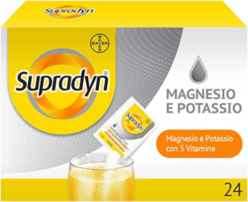 SUPRADYN MAGNESIO e POTASSIO INTEGRATORE  DA 24 BUSTINE - maxifarmacia.it
