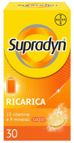 SUPRADYN RICARICA INTEGRATORE DA  30 COMPRESSE EFFERVESCENTI - maxifarmacia.it