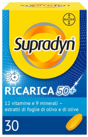 SUPRADYN RICARICA 50+ INTEGRATORE da 30 COMPRESSE - maxifarmacia.it