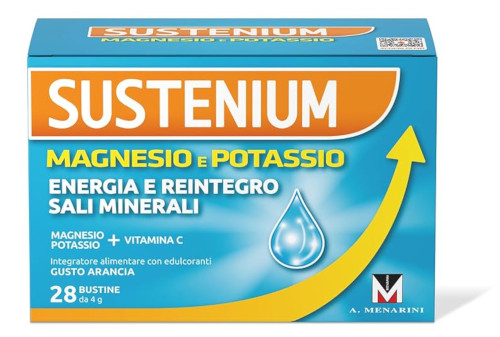 SUSTENIUM MAGNESIO E POTASSIO 28 BUSTINE  - maxifarmacia.it