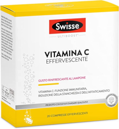 SWISSE VITAMINA C EFFERVESCENTE da 20 COMPRESSE - maxifarmacia.it