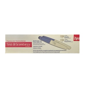 TEST DI GRAVIDANZA CONFEZIONE DA 2  PEZZI - maxifarmacia.it