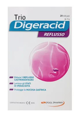 TRIO DIGERACID REFLUSSO 20 STICKPACK - maxifarmacia.it