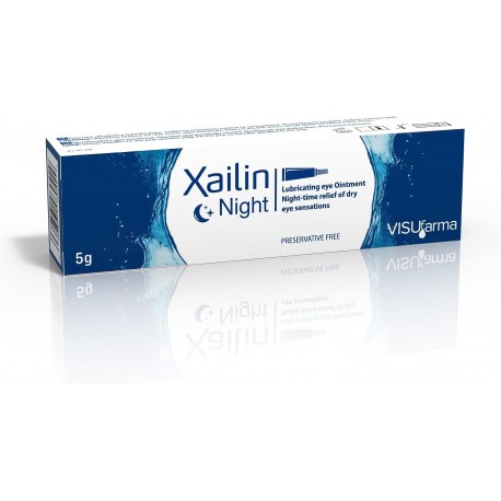UNGUENTO LUBRIFICANTE OFTALMICO XAILIN NIGHT 5G - maxifarmacia.it