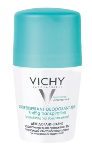 VICHY DEODORANTE ANTI-TRASPIRANTE ROLL-ON 48H 50 ML - maxifarmacia.it