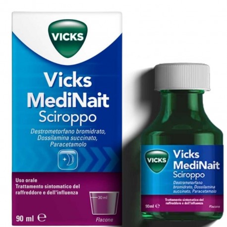 VICKS MEDINAIT*SCIR 90ML - maxifarmacia.it