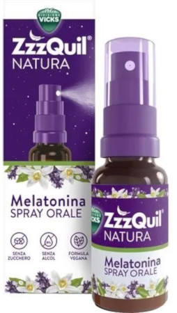 ZZZQUIL NATURA SPRAY MELATONINA 30 ML - maxifarmacia.it