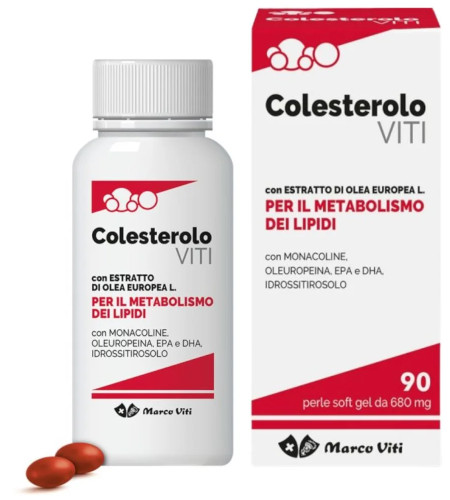 MARCO VITI COLESTEROLO 90 PERLE - maxifarmacia.it