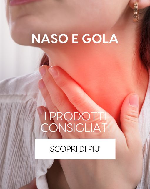 Prodotti per Naso chiuso e mal di gola 