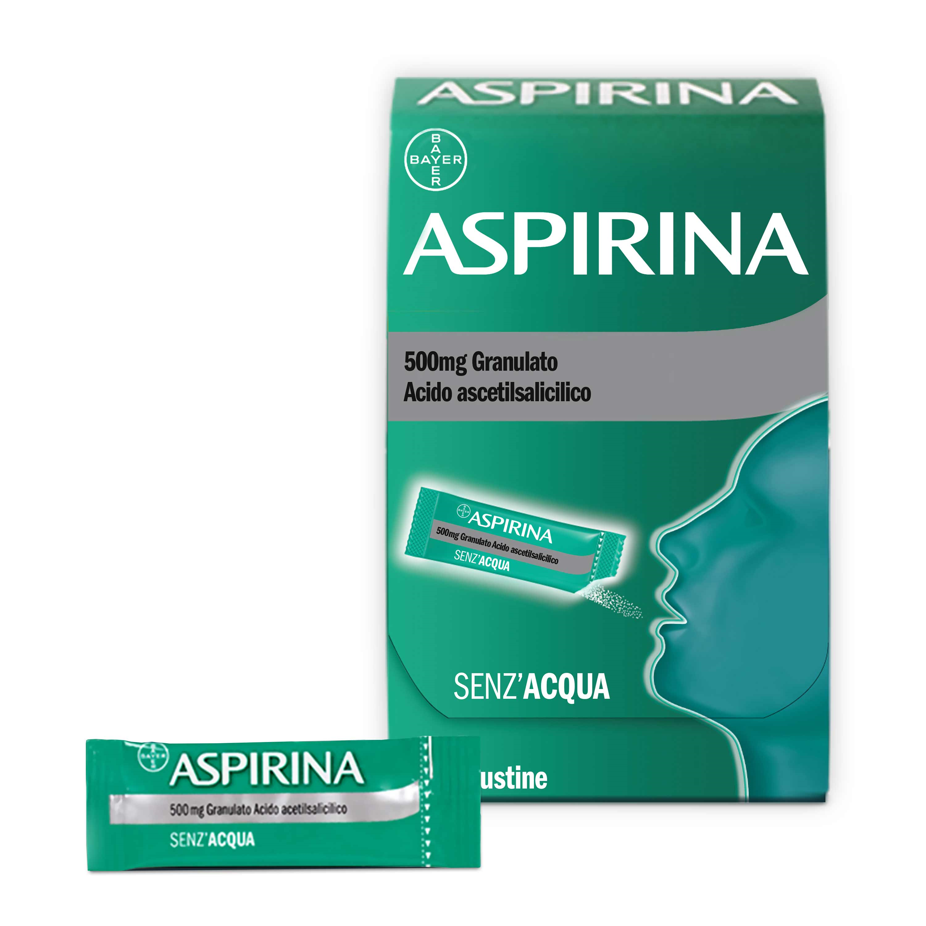 ASPIRINA*OS GRAT 10BUST 500MG - maxifarmacia.it