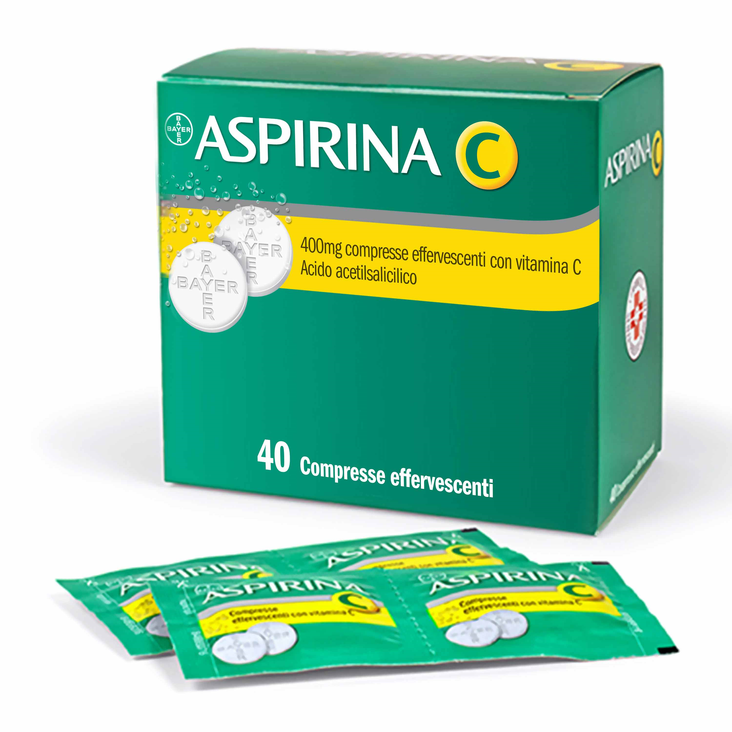 ASPIRINA C*40CPR EFF 400+240MG - maxifarmacia.it