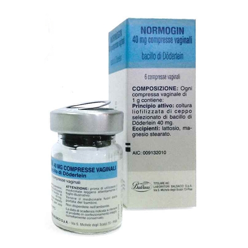 NORMOGIN*6CPR VAG 40MG - maxifarmacia.it