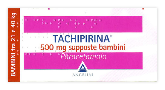 TACHIPIRINA*BB 10SUPP 500MG - maxifarmacia.it