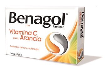 BENAGOL VIT C*16PAST ARANCIA - maxifarmacia.it