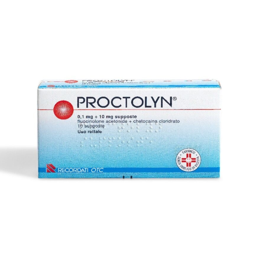 PROCTOLYN*10SUPP 0,1MG+10MG - maxifarmacia.it
